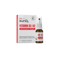 LYL Purškiamas D3 + K2 vitaminas 4000 IU, 15 ml