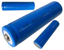 Li-jonų 18650 baterija žibintams 4800 mAh 4,2 V ličio jonų