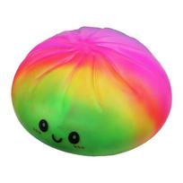 Didelis Blizgantis Koldūnas, Didelis Koldūnas Squishy, Mega Vaivorykštiniai Koldūnai, Mielas Nerimo Malšinimo Fidget Žaislas, Minkšta Suspaudžiama Atpalaiduojanti Tešla Suaugusiems