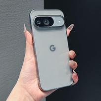 For Google Pixel 9 Pro Case Magnetic Transparent PC Lightweight Hard Cover For Google Pixel 9 Shell Fashion Non-Slip Bumper Google Pixel 9 juoda