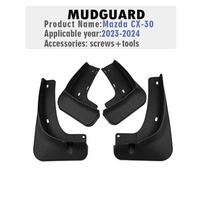 2024 2025 FOR Mazda CX50 CX-50 Mudguard Fender Mud Flaps Guards Splash Mudflaps Car Accessories Front Rear 4pcs juoda