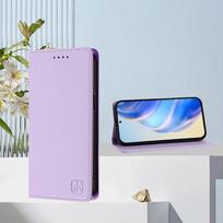 For Motorola Edge 70 5G 2025 RFID Blocking Leather Wallet Case For Motorola Moto X70 Air Case Edge 70 Magnetic Flip Cover Moto Edge 70 šviesiai violetinė spalva