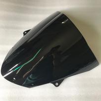 ZX6R Windshield For Kawasaki Ninja ZX 6R 636 ZX-6R Double Bubble Wind Windscreen 2009 2010 -2017 2018 juoda