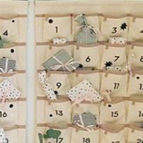 Hanging Storage Bags,Advent-Calendar,Fabric Advent-Calendar With 24 Pockets,For Children Storage Chocolate And Sweets Durable