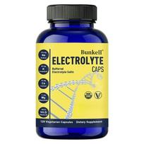 Electrolyte Dietary Supplement, With Chloride, Sodium, Potassium, 120 Capsules Per Bottle 120 Capsules