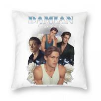Damian Hardung Maxton Hall Square Pillowcase Polyester Linen Velvet Creative Zip Decor Pillow Case Sofa Seater Cushion Cover 18 Peach skin 18*18(CM)-1Pcs