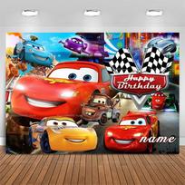 Žaibo Makvyno foniniai ekranai, Vaikų vakarėlio dekoracijos, Fotografinis fonas, Personalizuotas ženklas kūdikio sutiktuvėms, Foto kabinos prieiga Vinyl 150X100CM