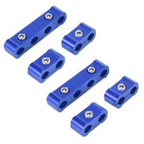 X AUTOHAUX Engine Spark Plug Wire Separator Loom Divider Organizer mėlyna
