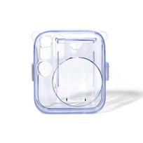 Translucent Instant Camera Case Anti Scratch Shockproof Protective Cover Colorful Wear Resistant for Fujifilm Instax Mini 13 mėlyna
