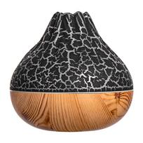 USB Water Mist Diffuser Purifier 300ml Air Freshener Nebulizer Volcano Air Humidifier  Bedroom juoda