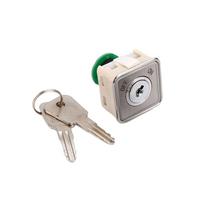 1set Lock Key Switch CK2912 Zinc Alloy Elevator Key Lock Key Switch For Base Station Locks 33mm Round Lock Spare Parts