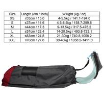 Wear Tough Dog Drag Bag Adjustable Size Paralyzed Pet Bag Pet Sling Bag  Rear Limb Protection XS