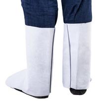 Cowhide Labor Protection Foot Cover Labor Foot Cover Welding High Temperature Resistance and Cut Prevention Horticulture Labor Protection Foot Cover YA white