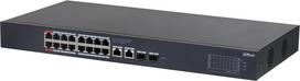 Switch DAHUA darbastalio/stovo spintelė 16x10Base-T / 100Base-TX / 1000Base-T 2xSFP PoE lizdai 16 CS4220-16GT-240 | CS4220-16GT-240 | 6923172571205
