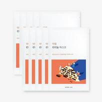 [ROUND LAB] Soybean Panthenol Mask 10EA orange