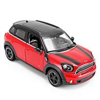 1/24 BMW Mini Countryman Coopers Lydinio Automobilio Modelis Metaliniai Liejiniai Klasikinės Transporto Priemonės Automobilio Modelis Imitacija Miniatiūrinė Skalė Vaikų Žaislai Dovana raudona