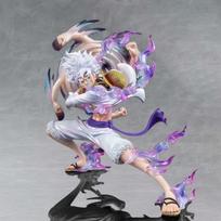 19cm/7.48in Anime One Piece Luffy figūrėlė Gear 5 Luffy veiksmo figūrėlė Statulėlė Kolekcinis modelis Žaislas Dovana