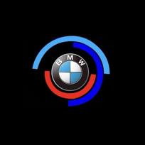 2 vnt. Automobilio LED durų logotipo šviesos projektorius BMW M serijai 5 F10 F11 F18 E60 E61 G30 520i 525i 535i 2004-2023 2018 2019 Priedai