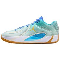 Jordan Tatum 4 Basketball Shoes Men's Gray Cactus Green/Chalk White/Sapphire Blue/Mint Green II3806-300 41