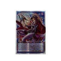Diy Yu-Gi-Oh! Black Magician Girl Self Control Collect Signature Trading Flash Card Anime Cartoon Self Made High Quality Gift gray