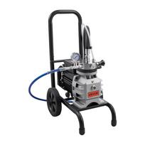 Diaphragm Airless Paint Sprayer, 1500 W Efficient Cart Airless Paint Sprayer, 2800 psi High Pressure, with Extension Pole, Cleaning Needle and Brush,