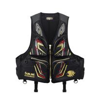 SUNLINE Floating Size L SUL-250 Vest, Black, juoda