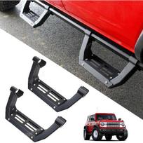 Visureigio 4x4 Išorės Aksesuarai Pakopos Šoninės Pakopos Neslidžios Ford Bronco 2021-2025 2/4 Durų su Originaliu Apsauginiu Bėgeliu 2Pcs