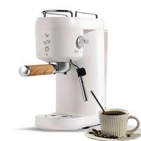 Electric Coffee Machine with Automatic Milk Frothing System 1400W 20Bar   Coffee Maker with Portafilter, Single and Double Serve Filter Basket Smar