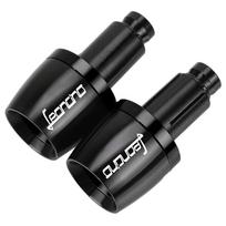 Universal For Benelli Leoncino 250 500 800      MOTOR Handlebar Grips Bar Ends Cap Counterweight Plug Slide juoda