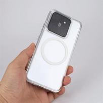 Magnetic Case For Xiaomi 14T Pro Case For MagSafe Transparent Phone Back Cover For Xiaomi Mi 14TPro 5G Shell Shockproof Bumper For Xiaomi 14T Pro