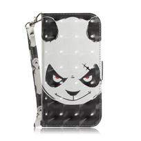 3D Animal Pattern Dėklas, skirtas Samsung Galaxy S7 S8 S9 S10 S20 Ultra Note 9 10 Plus Lite S10e J3 Flower Cat Flip Telefono dangtelis Odinis For S10 Plus