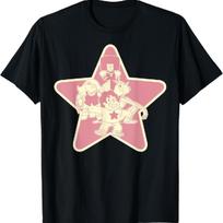 CN Steven Universe Group Shot Star T-Shirt S juoda