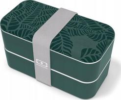 Dėžutė maistui Monbento Original, 1 l, 18.5 cm x 9.4 cm, žalia sp.