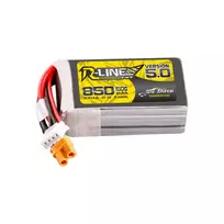 LiPo baterija Tattu R-Line v5 850mAh | 3S | 11.1V | 150C | XT30U-F