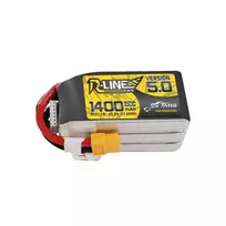 LiPo baterija Tattu R-Line v5 1400mAh | 22.2V | 150C | 6S1P | XT60