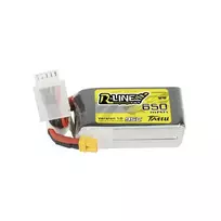 LiPo baterija Tattu R-Line 650mAh | 14,8V | 95C | 4S1P | XT30