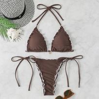 Women's Casual Two-Piece Swimsuit M ruda