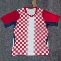 Croatia Home Short Sleeve Football Jersey (S-4XL) – World Cup Fan Version M