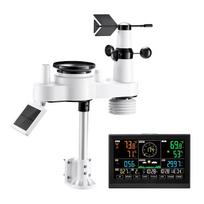 7-in-1 Wireless Weather Station Indoor Outdoor with Sensor 7.5 in Display