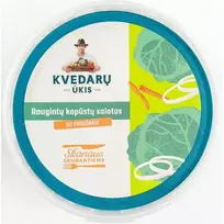 Raugintos kopūstų salotos su svogūnais KVEDARŲ ŪKIS, 400 g