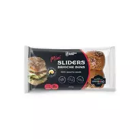Mini BRIOCHE slider buns su sezamo sėklomis, 220 g