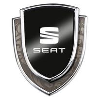 wzbn2 3D Metal Car Side Fender Car Body Sticker Shield Emblem Badge Logo For Seat Leon 5f Ibiza 6l 6j Leon 1p Cushion Altea Xl Leon Mk