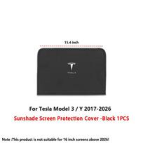 AMK1 For Tesla Model 3 Y Juniper Screen Protection Cover Anti-UV Sunshade Center Console Navigation Display Dust Case Car Accessories