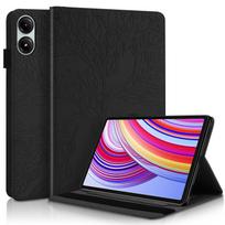 Applicable to Redmi pad2 pro 12.1 flat leather case, Tree of Life embossed card holder anti-drop protective case SE redmi pad se 8.7 2024 juoda