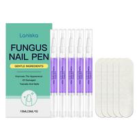 LANISKA Nail Care Pen Set Smooth Shiny Nail Surface Contour Shape Manicure Tools Kit 5pcs