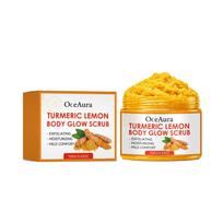 OCEAURA Turmeric Lemon Body Scrub Gentle Exfoliating Body Scrub for Smooth Skin Nourishing Body Care 100ml