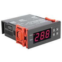Elektroninis skaitmeninis termostatas, dvigubo išėjimo temperatūros reguliatorius grindiniam šildymui AC200V