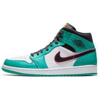 Air Jordan 1 Mid SE 'South Beach Turbo Green' Men's 852542-306 EU 42.5