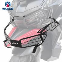 WAASE For Honda ADV160 ADV 160 2023 2024 2025 Headlight Head Lamp Light Grille Guard Cover Protector
