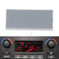 Automobilio ACC LCD remontas Oro kondicionavimo informacinis ekranas 207 modeliui Raudonas fonas Jutiklinio ekrano ekranas Jutiklinio ekrano skydelis